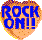 candy heart: rock on!