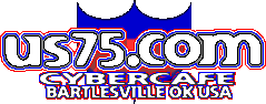 us75.com cybercafe, Bartlesville OK USA