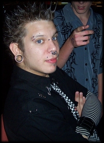 Chris without makeup