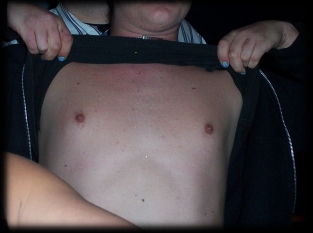 Jon shaved his chest