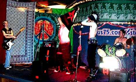 Chris and Levi strip, to Amber's amusement and we don't know about Jon