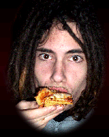 James enjoys pizza