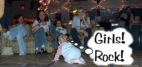 Girls! Tristen encourages... Rock!